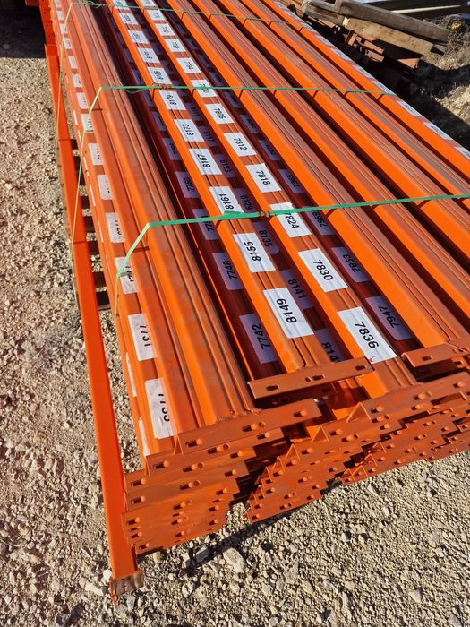 Lote de estantes de arrumação marca f ramada