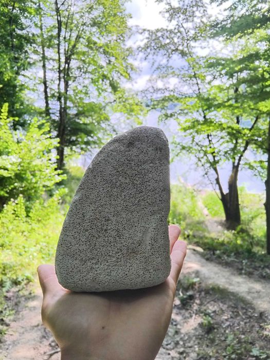 Naturalny pumeks z bieszczad znad jeziora solina