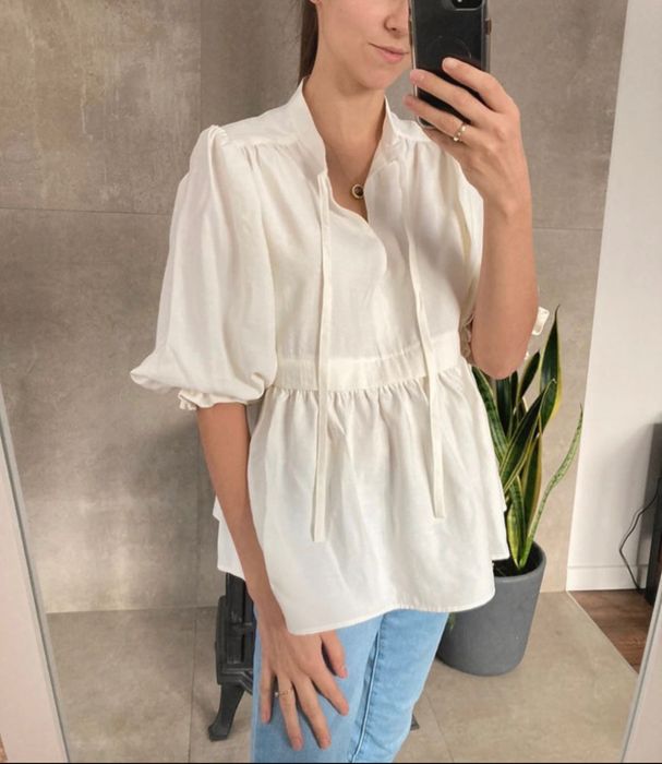 Elegancka bluzka/koszula do karmienia