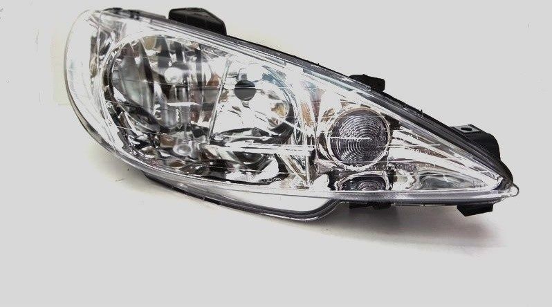 PEUGEOT 206 98 - lampa przednia prawa nowa DEPO
