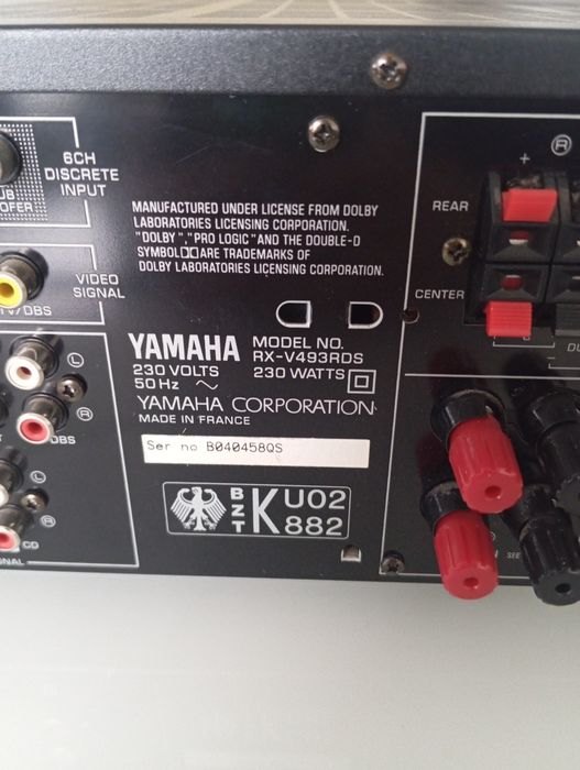 Amplituner Yamaha RX-493RDS