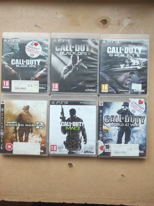 Zestaw call of diuty ps 3