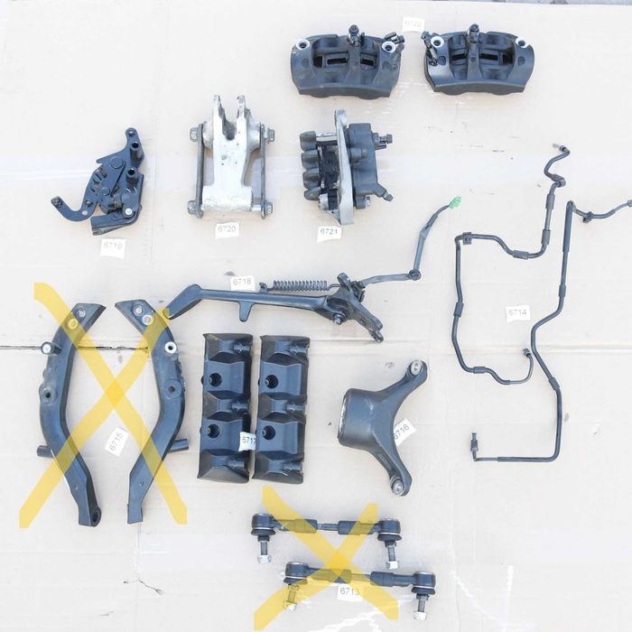 Honda Goldwing 2018+ 2020 stopka, zacisk, przewody drążek sanki GL1800