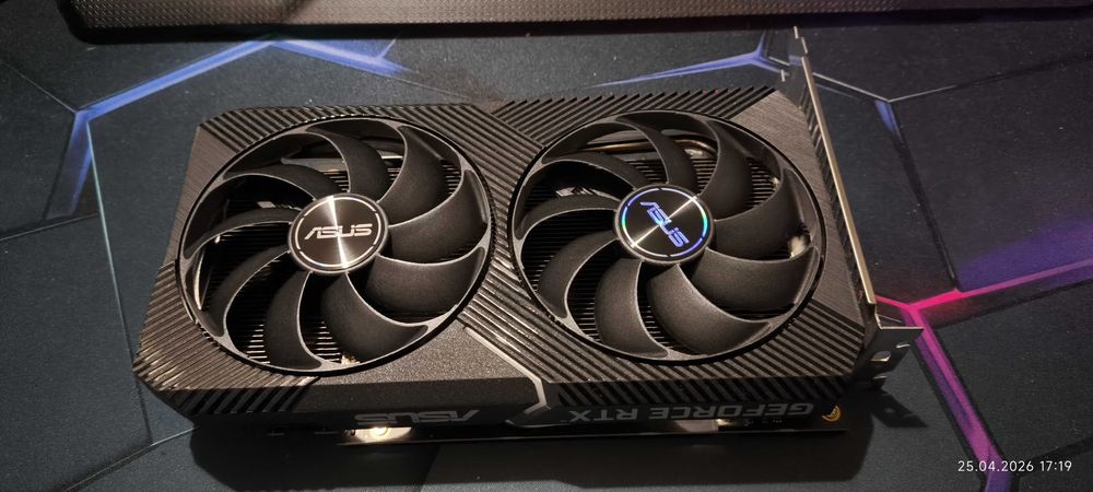 Відеокарта ASUS Dual GeForce RTX™ 3050 OC Edition: 8 ГБ