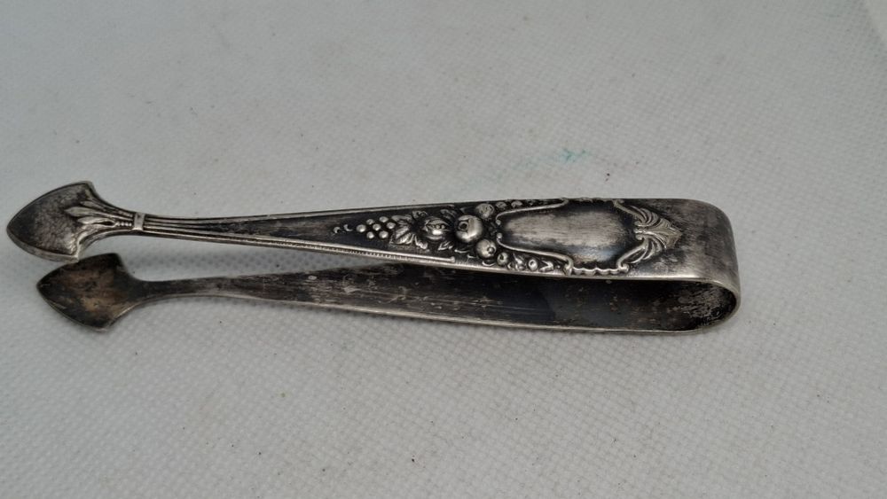 Щипцы для сахара посеребрение винтаж