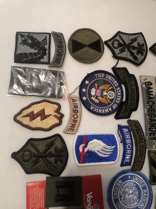 Нашивка, шеврон армия США. я.