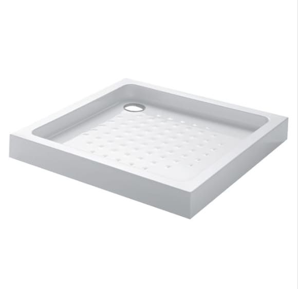 Polibam conjunto de  base duche e porta de vidro novos