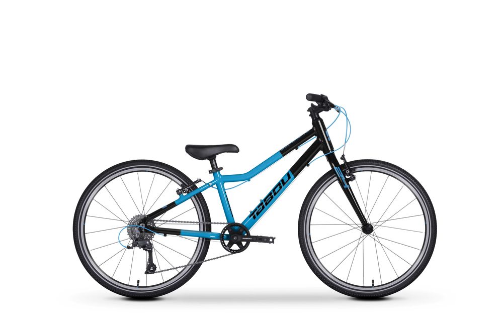 Rower dla dziecka koło 24" Superlekki Tabou waga niebiesko - czarny