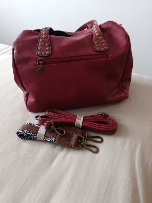 Czerwona torebka Lulu Castagnette