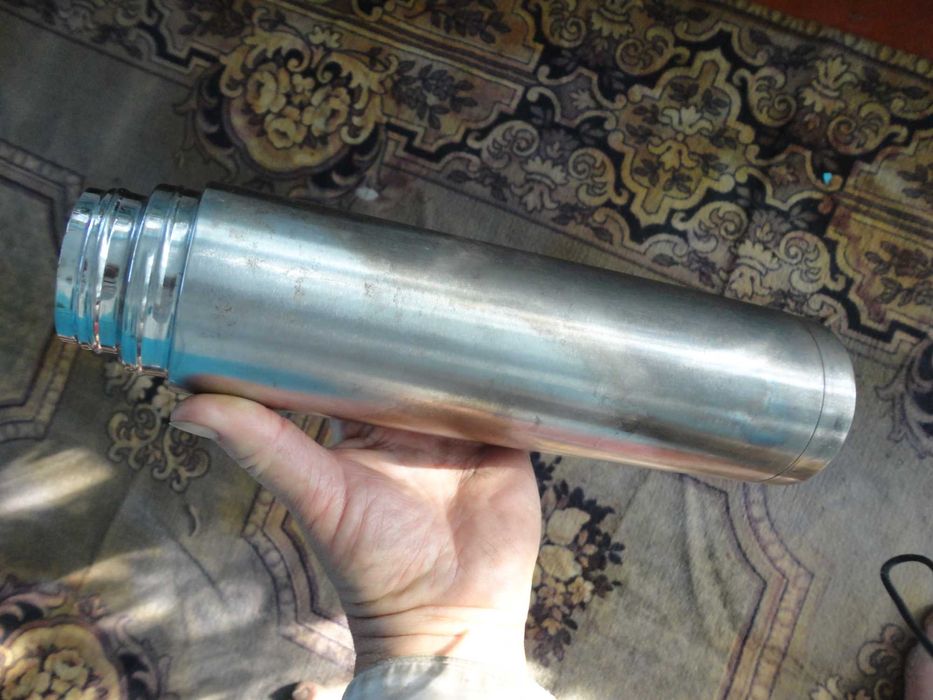 Металевий термос,балон.неробочий.