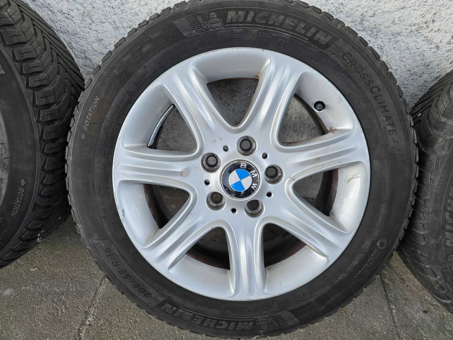 Jantes originais BMW 16" 5x120 com Pneus 205.55.16