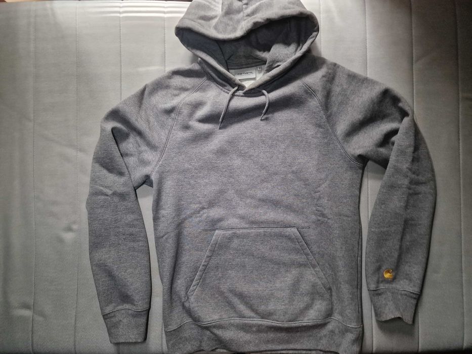 CARHARTT Bluza Hooded Chase Sweat r. S / Dark Grey Heather