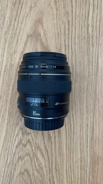 Canon lente 85mm f-1.8