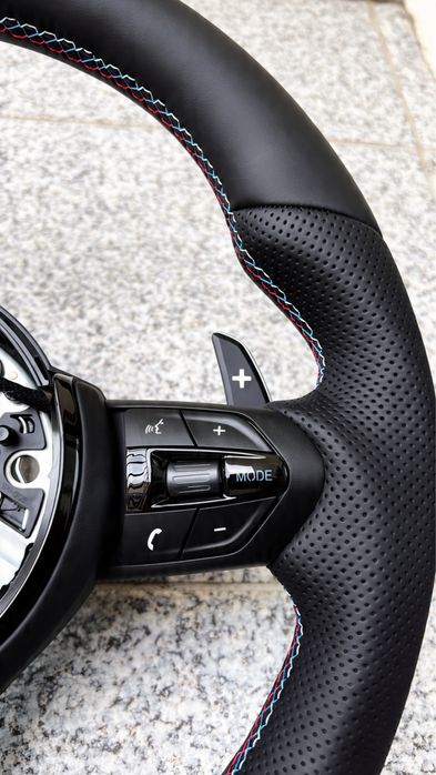 Volante BMW M Sport F Series + Patilhas + Multif funções