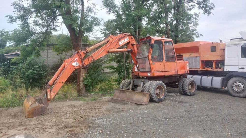 Atlas 1204  Koparka Kołowa ATLAS 1204