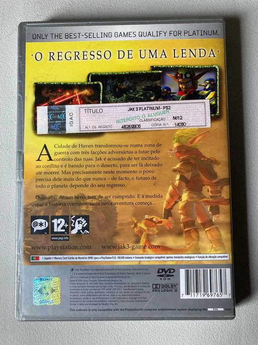 [Playstation2] Jak 3