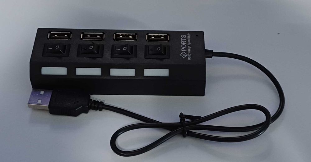 Rozdzielacz USB 4xUSB