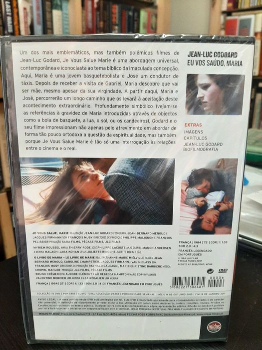 Godard - Je vous salue, Marie - Eu vos saúdo, Maria - NOVO - SELADO