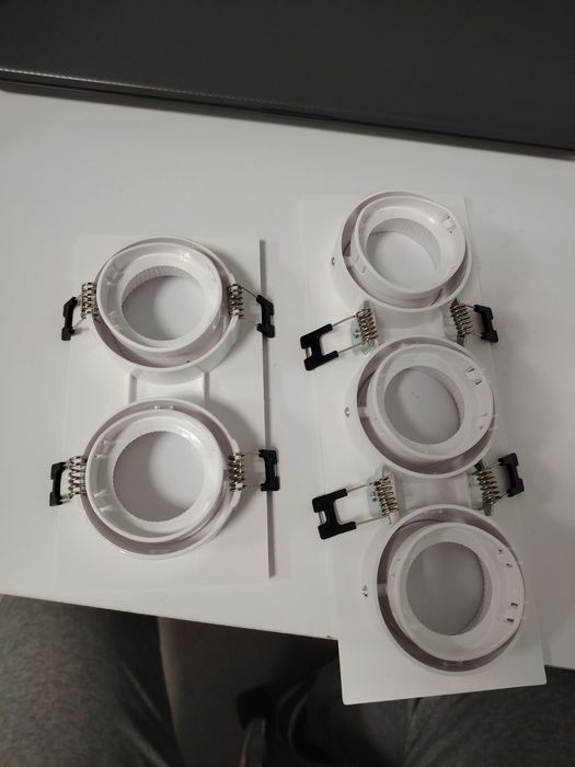 Точкові світильники з лампами GU10, 12W