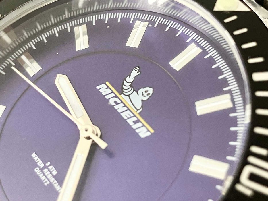 Michelin Bibendum JAPAN MOVEMENT quartz wristwatch