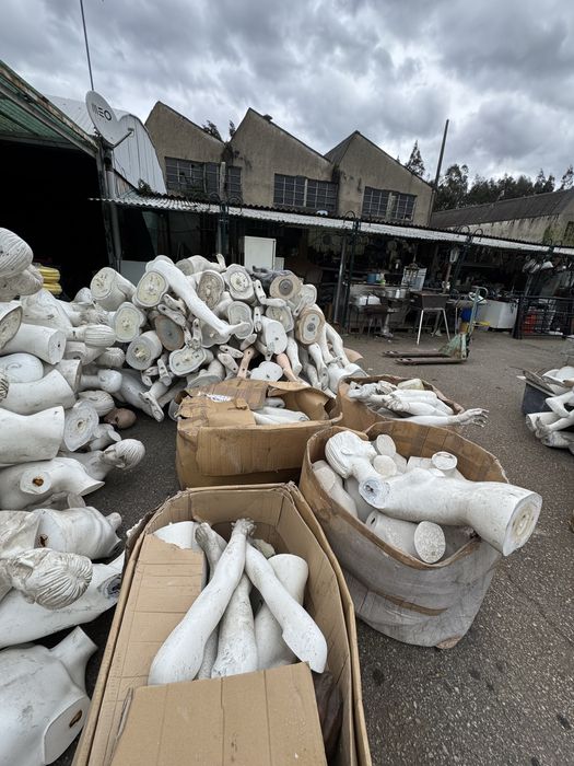 Grande lote Partes de Manequins