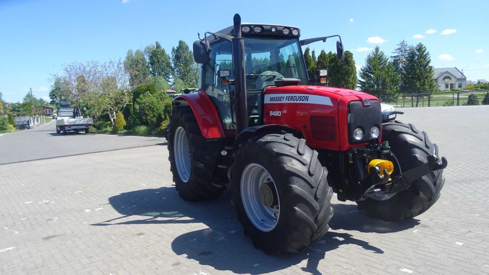Massey Ferguson 6480 sprowadzony 2005r. TUZ WOM PNEUMATYKA