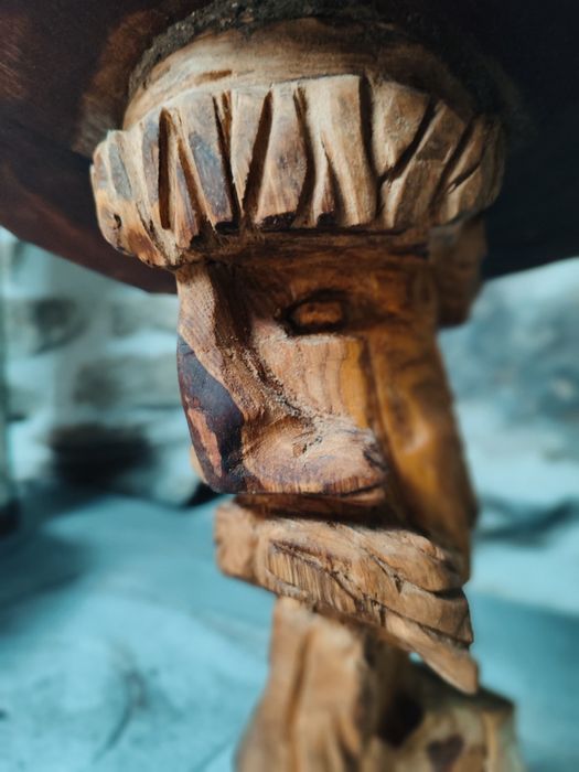 Escultura de Madeira  - Dom Quixote