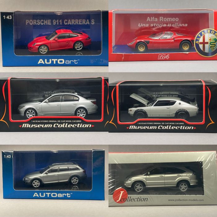 модель масштабная 1/43 колоекционная autoart kyosho bmw lexus porsche
