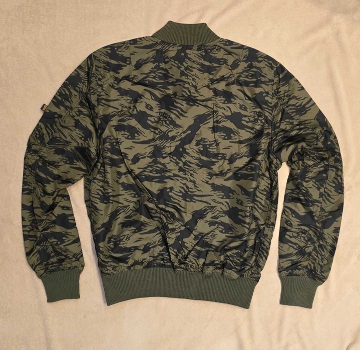 Alpha Industries kurtka moro MA-1 TT Camo bomberka r. M wiosna lato