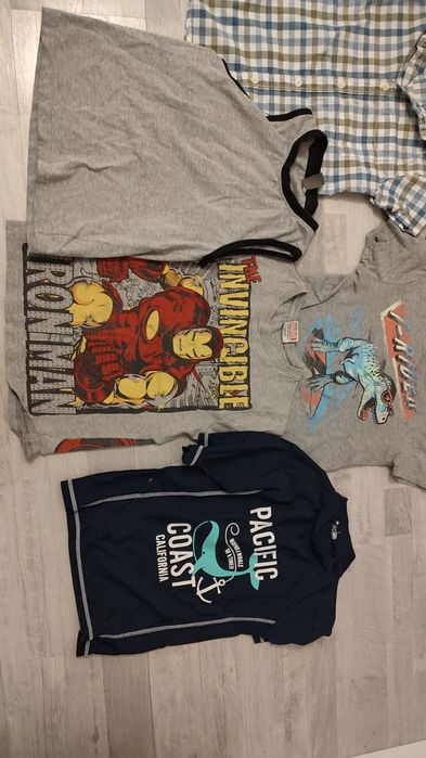 Ubrania dla chłopca 7-8 lat 128 cm