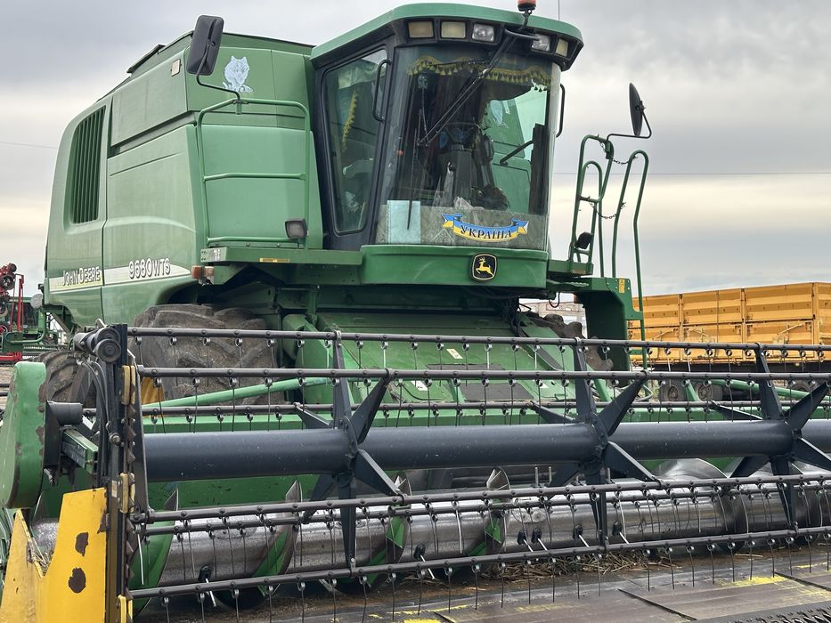 Комбайн John Deere 9680 WTS 2002 року