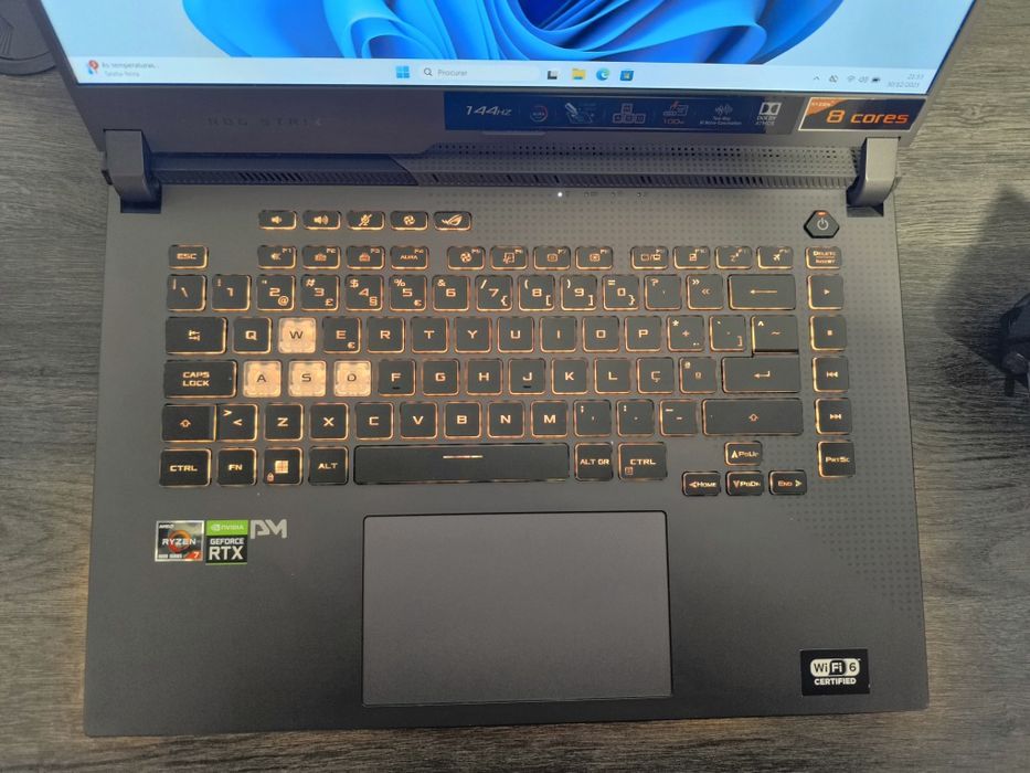 Asus Rog strik R7 3050RTX 16 Ram 512GB 3x S/ Juros