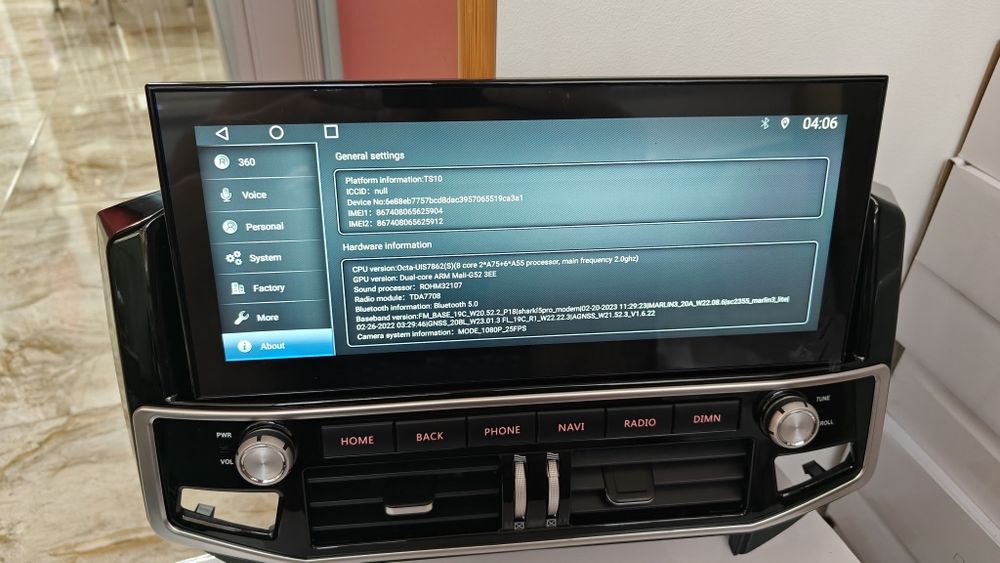 Автомагнитола Mitsubishi Pajero 4 V80 V90 V97  магнитола андроид