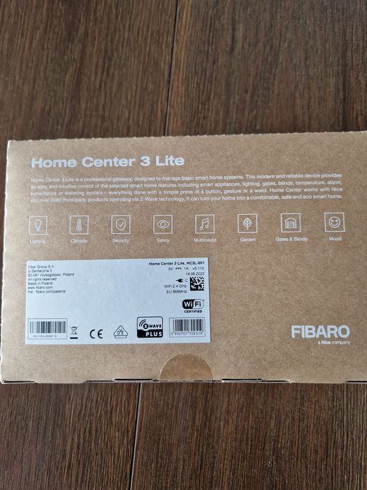 Fibaro home center 3 lite