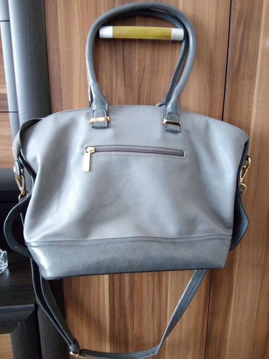 Puccini Oryginalna Duża Torebka Damska Skórzana