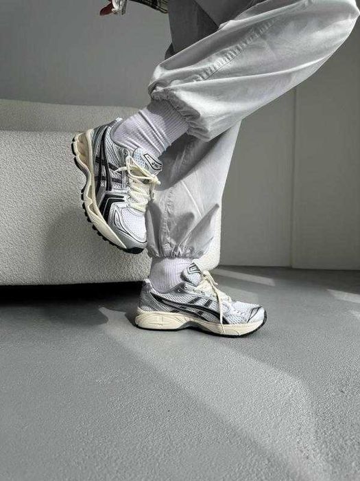 Кроссовки Женские Asics Gel-Kayano14 White Black/Жіночі Кросівки Асікс