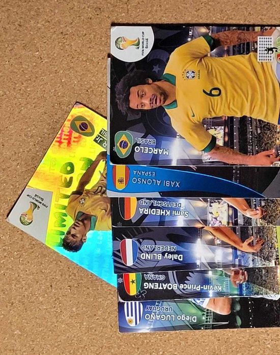 Karty piłkarskie Fifa World Cup Brazil do wyboru