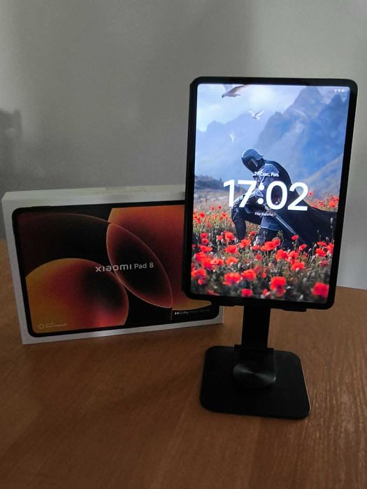Xiaomi Pad 8 + etui + szkło + uchwyt | Stan idealny jak nowy