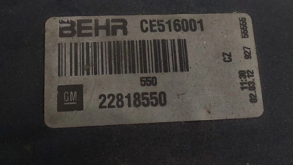 Termoventilador / motoventilador OPEL Insignia A Sports Tourer (G09)