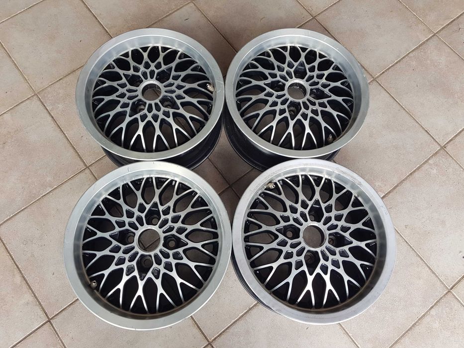 Felgi aluminiowe szprychowe RONAL 6x14 et38 4x100 57,1 Mesh jak Exip Remotec BBS MSW OZ