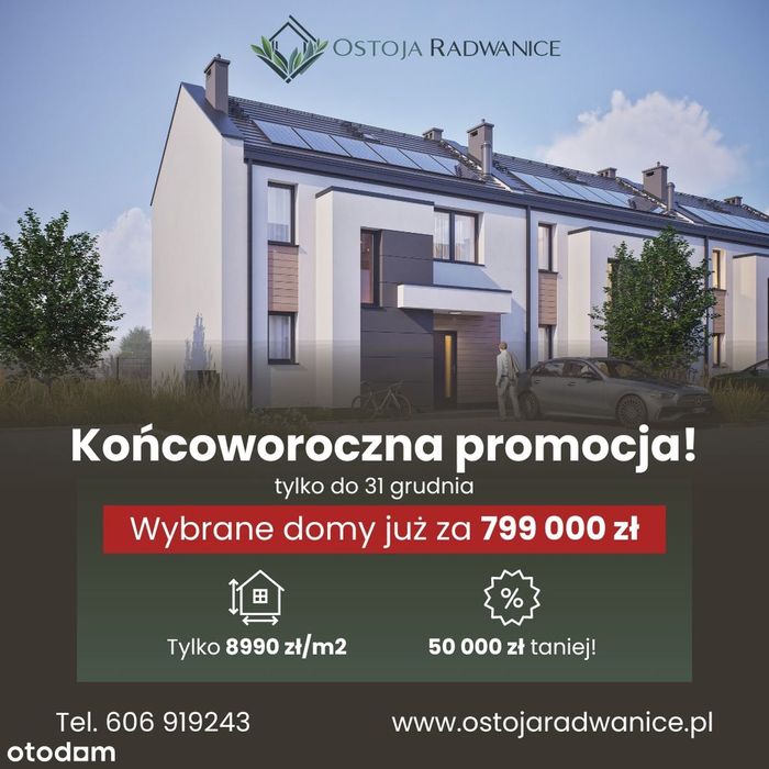 Nowoczesny kompaktowy dom tuż przy Wrocławiu