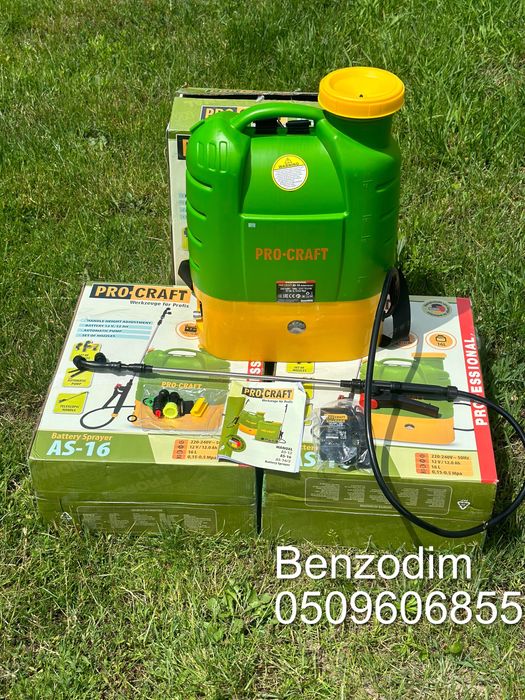 Акумуляторний оприскувач Procraft As16