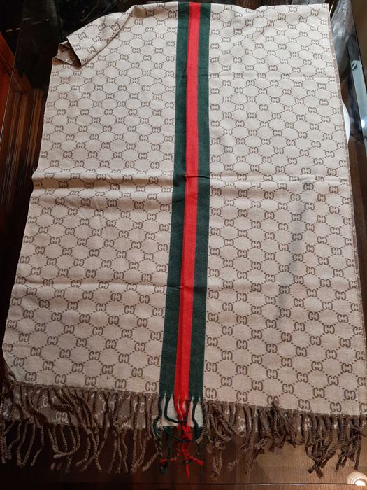 Duzy szal Gucci  kaszmir