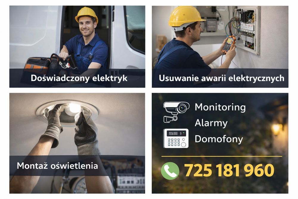 Elektryk – Podłączanie indukcja, AGD, oświetlenie | Warszawa i okolice