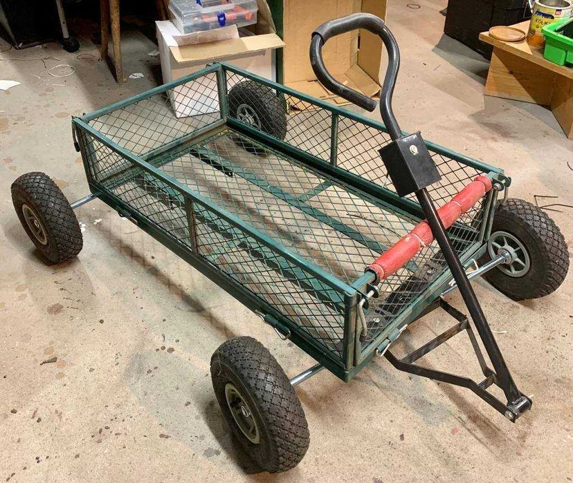 Wózek transportowy ogrodowy custom :)