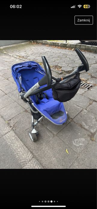 Quinny zapp xstra 2 + pałąk + folia + torebka