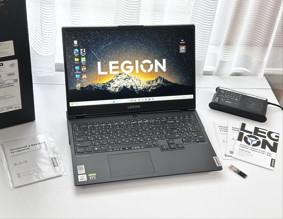 ‼️Legion 15.6‼️144Hz/RTX3050/i5-10th/16GB/Гарантия 30д!!!