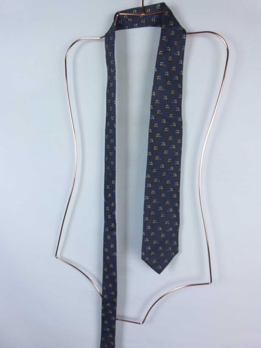 Frangi jedwabny krawat silk jedwab