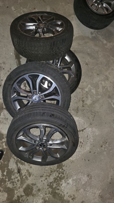 Jantes mercedes com pneus 17