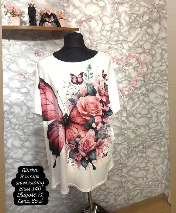 Elegancka tunika biust 140
